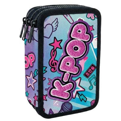 Penar echipat cu 3 compartimente, Coolpack, Bright, K-Pop