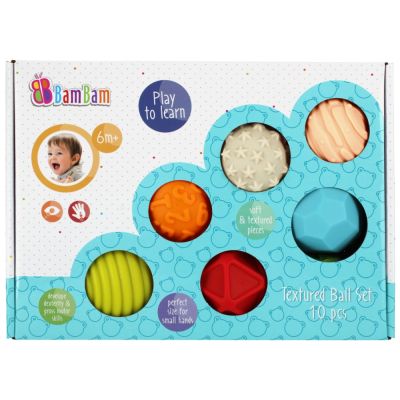 Set bile senzoriale, BamBam, 10 buc