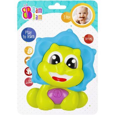 Jucarie interactiva cu sunete, BamBam, Dinozaur