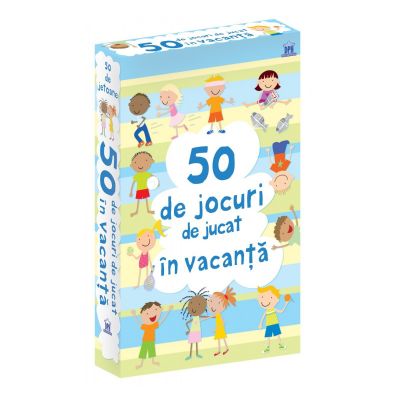 5948489356087_001w Carte Editura DPH, 50 de jocuri de jucat in vacanta