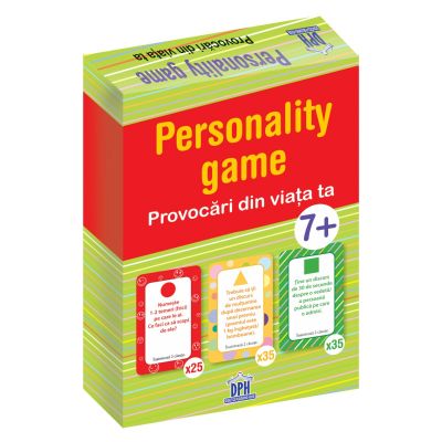 5948489359057_001w Joc educativ Editura DPH, Personality Game, Provocari din viata