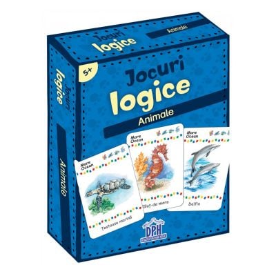 5948495000141_001w Jocuri logice, Animale, Editura DPH, 48 jetoane