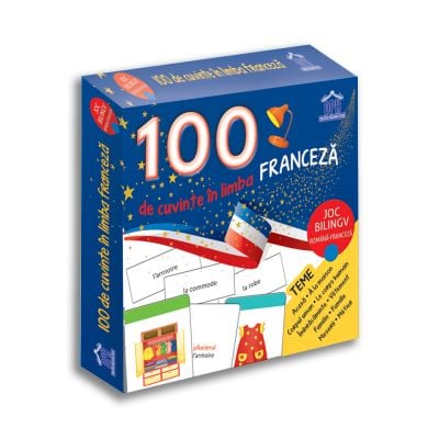 100 de cuvinte in Limba Franceza - joc bilingv, Editura DPH