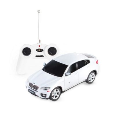 Masina cu telecomanda Rastar BMW X6, 1:24, Alb