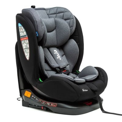 N00080186_001 5949089801861 Scaun auto cu isofix, Juju, Total 360 I-Size, Negru