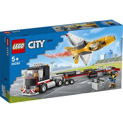 LG60289_001w LEGO® City - Transportor de avion cu reactie pentru spectacol aviatic (60289)