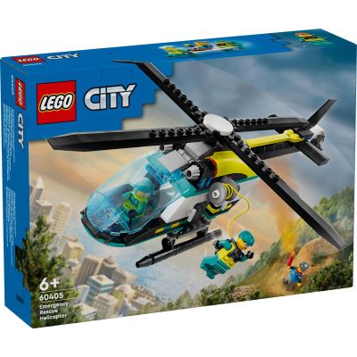 N00060405_001w 5702017567488 LEGO® City - Elicopter de salvare de urgenta (60405)