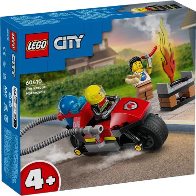N00060410_001w 5702017582924 LEGO® City - Motocicleta de pompieri (60410)