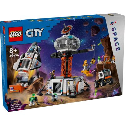 N00060434_001w 5702017587318 LEGO® City - Baza spatiala si platforma de lansare a rachetei (60434)