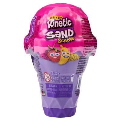 6058757_002w Kinetic Sand, Forma de inghetata, Strawberry Banana