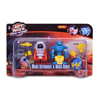MM63151_001w 615266631518 Set 2 figurine cu accesorii, Mars Mission, Mars Astronaut and Robot