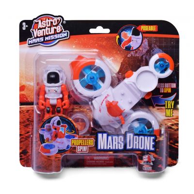 MM63152_001w 615266631525 Set figurina cu drona de explorare, Mars Mission, Mars Drone