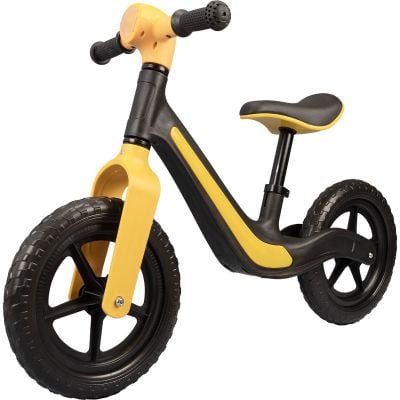 N00004391_001 6422324043916 Bicicleta fara pedale cu lumini si muzica Rider, Action One, 12 inch, Negru-Portocaliu
