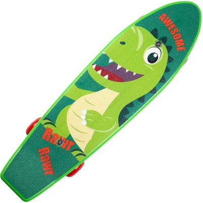 N03004462_001 6422324044623 Penny board, Action One, T-Rex, 53 x 14.5 cm, Verde