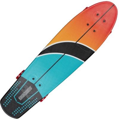 N01004471_001 6422324044715 Penny Board, Action One, Hawaii, 26 inch, Aluminium Truck, 100 kg, roti rosii
