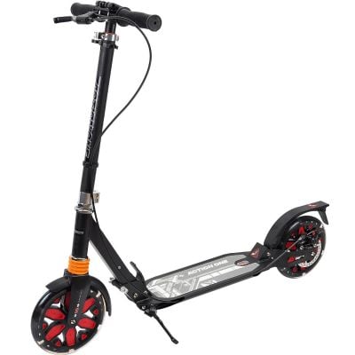 Trotineta Action One Desire, cu doua amortizoare si frana pe disc, Negru