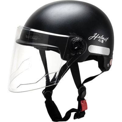 N00004500_001 6422324045002 Casca de protectie cu viziera, Action One Jump, reglabila, Negru