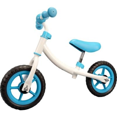 N00004511_001 6422324045118 Bicicleta fara pedale, Action One, Baby Bliss, cu cadru reversibil si stickere incluse, 10 inch, Alb
