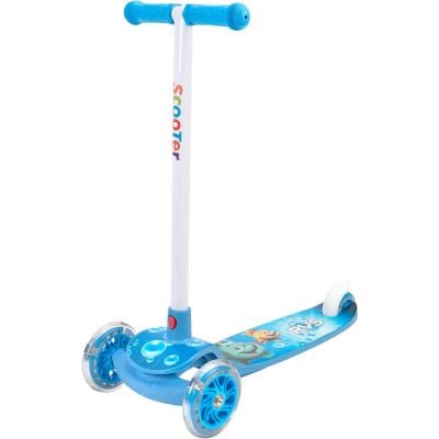 20%Exclusiv onlineTrotineta cu 3 roti, Actione One, Rys, roti luminoase, Albastru