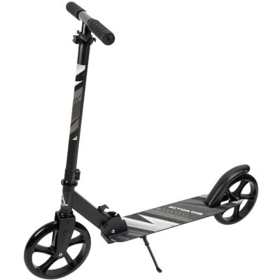 Trotineta pliabila, Action One, Urban Glide, inaltime ajustabila, roti 200 mm, Negru
