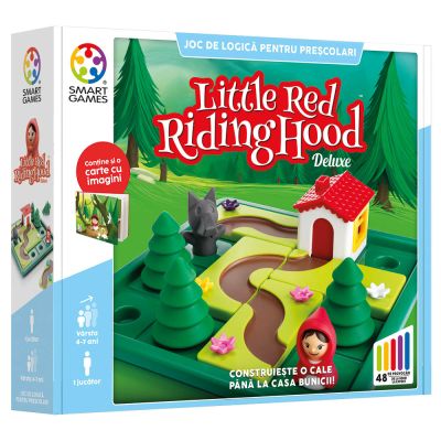 Joc de logica cu 48 de provocari, Smart Games, Little Red Riding Hood Deluxe