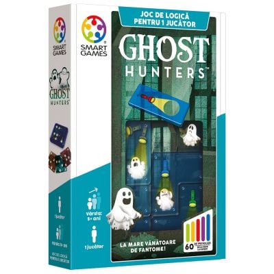 Joc de logica cu 60 de provocari, Smart Games, Ghost Hunters