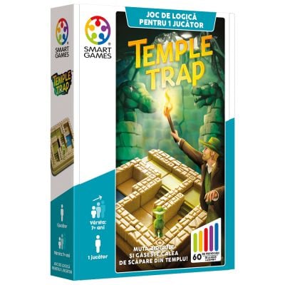 Joc de logica cu 60 de provocari, Smart Games, Temple Trap