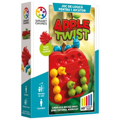 Joc de logica cu 60 de provocari, Smart Games, Apple Twist