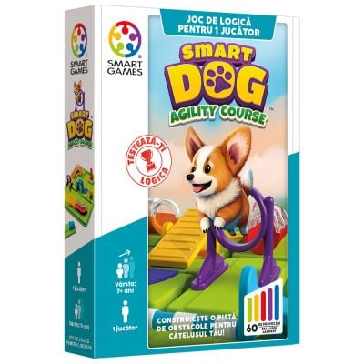 Joc de logica cu 60 de provocari, Smart Games, Smart Dog