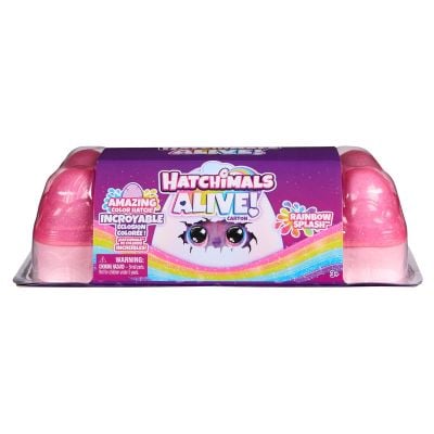 N01001272_001w 681147012721 Set 5 figurine surpriza in cofrag, Hatchimals, Rainbow Splash, 6069777