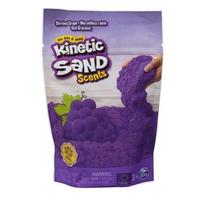 6053900_009w 778988573228 Kinetic Sand, Glorious Grape, nisip parfumat, 227g