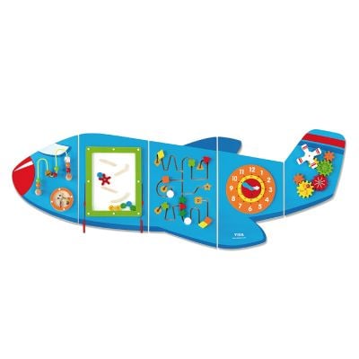 50673_001 6934510506735 Jucarie de perete, Viga, Avion 180 cm