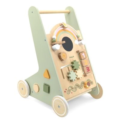 N00004226_001 6971608442261 Antemergator cu activitati Montessori, Viga, PolarB, Verde