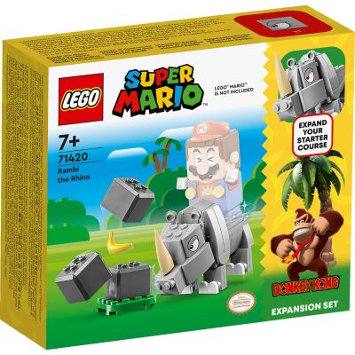 N00071420_001w 5702017415727 LEGO® Super Mario - Set de extindere Rinocerul Rambi (71420)