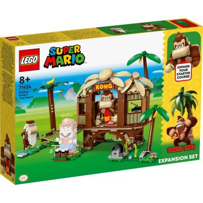 N00071424_001w 5702017415765 LEGO® Super Mario - Set de extindere Casa din copac a lui Donkey Kong (71424)