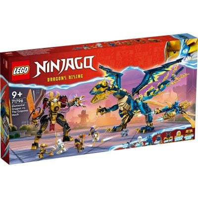 N00071796_001w 5702017413105 LEGO® Ninjago - Dragonul Stihie vs robotul imparatesei (71796)
