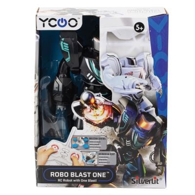 N00088589_003w 4891813885894 Robot cu telecomanda, Silverlit, Robo Blast One, Negru