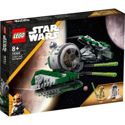 N00075360_001w 5702017421414 LEGO® Star Wars - Jedi Starfighter™ al lui Yoda (75360)