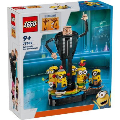 T02075582_001w 5702017591483 LEGO® Despicable Me - Gru si minionii din caramizi (75582)