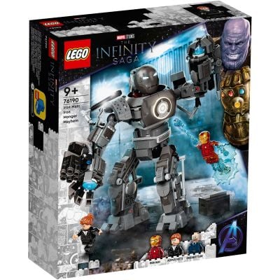 LG76190_001w 5702016913187 LEGO® Super Heroes - Iron Man: Iron Monger Mayhem (76190)