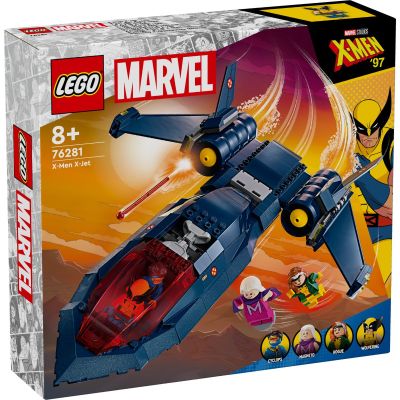N01076281_001w 5702017590318 LEGO® Super Heroes - Avionul X-Jet al lui X-Men (76281)