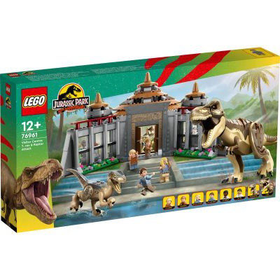 N01076961_001w 5702017421964 LEGO® Jurassic Park - Centru pentru turisti trex si raptor la atac (76961)