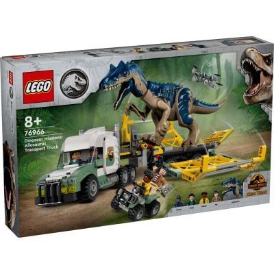 T00076966_001w 5702017583204 LEGO® Jurrasic World - Misiunea Dinozaur - Camion de transport pentru un Allosaurus (76966)