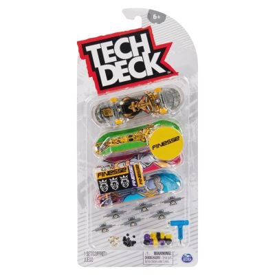 6028815_031w 778988192092 Set mini placa skateboard Tech Deck, 4 buc, Finesse, 20140759