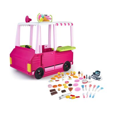 800012990_001w Ansamblu de joaca pentru copii food truck cu accesorii Feber