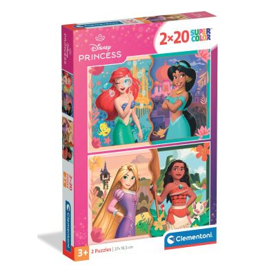 N00024092_001w 8005125240920 Puzzle Clementoni, Disney Princess, 2 x 20 piese