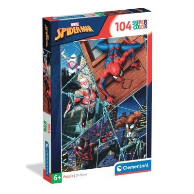 N00025043_001w 8005125250431 Puzzle Clementoni, Marvel Spider-Man, 104 piese