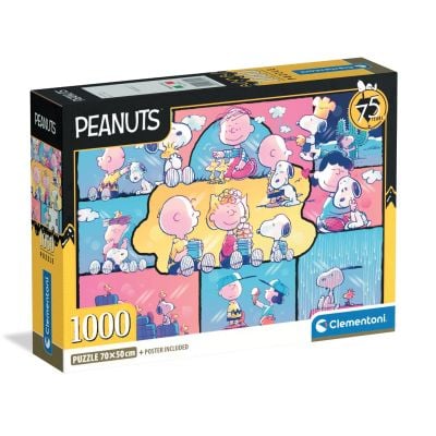 N01037070_001w 8005125370702 Puzzle Clementoni, Snoopy Peanuts, 1000 piese 2025