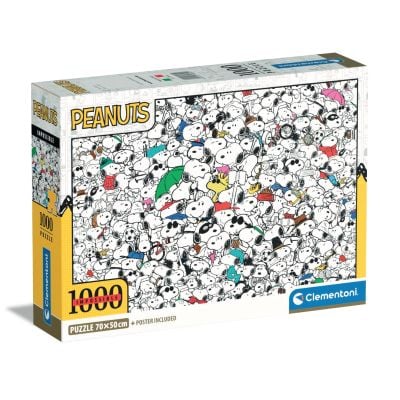 N00039804_001w 8005125398041 Puzzle Clementoni, Snoopy Peanuts, 1000 piese
