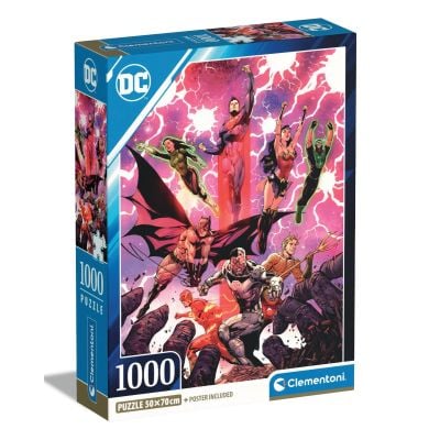 N01039853_001w 8005125398539 Puzzle Clementoni, DC Comics, 1000 piese